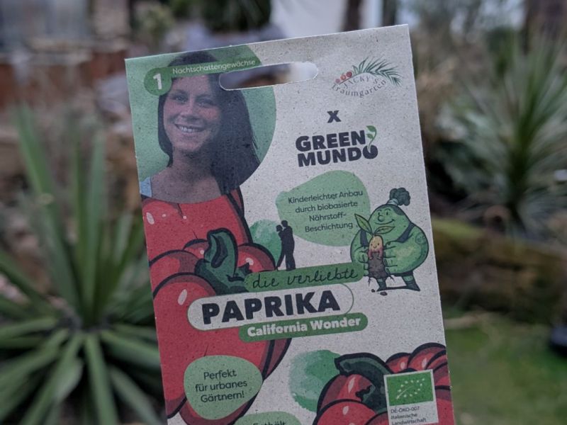Mein eigenes Saatgut: Paprika ‚California Wonder‘